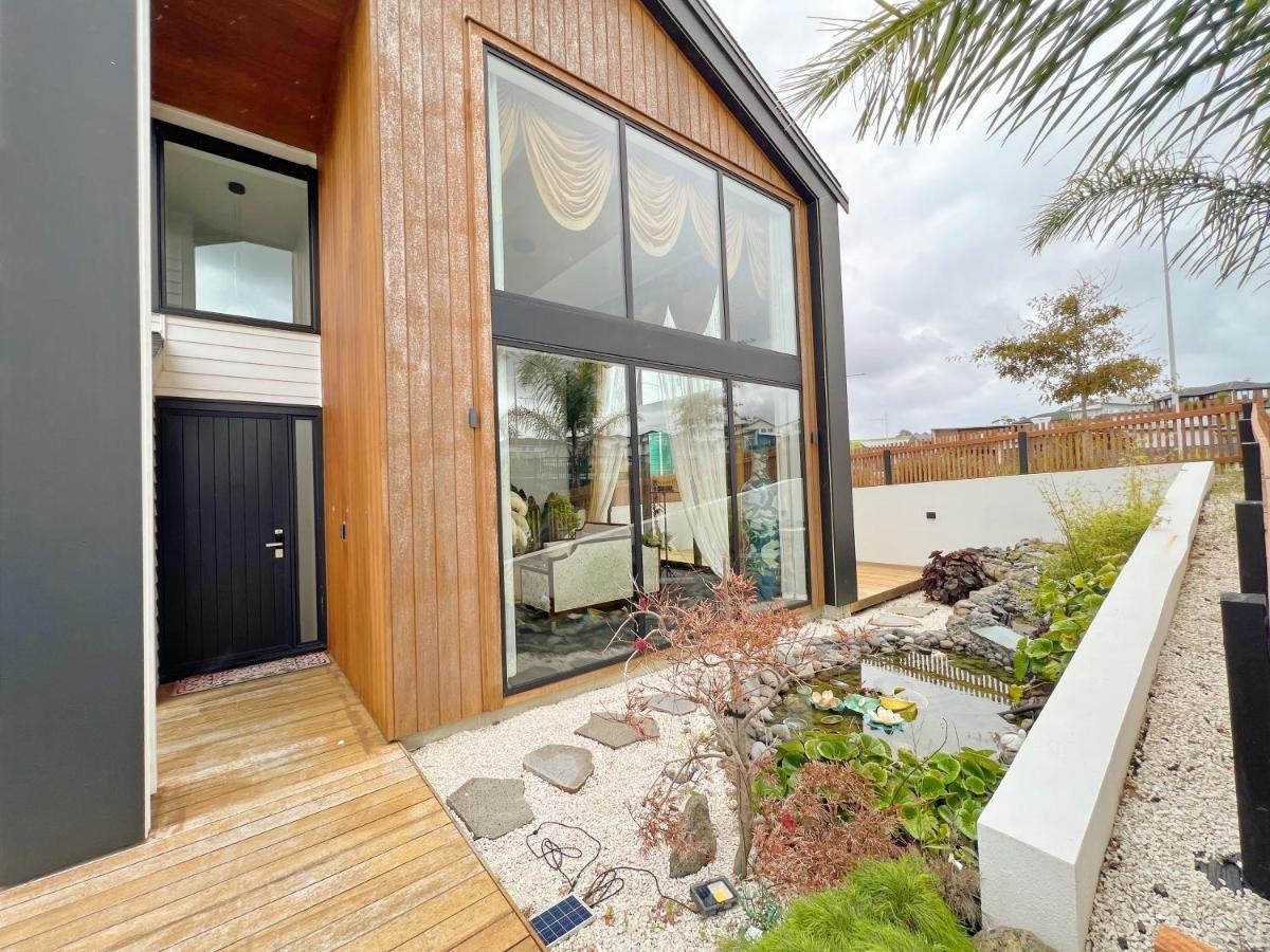 הוילה אוקלנד Elegant Beach House In Long Bay מראה חיצוני תמונה