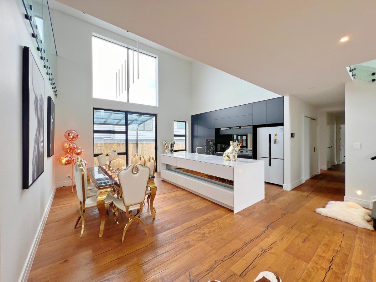 הוילה אוקלנד Elegant Beach House In Long Bay מראה חיצוני תמונה